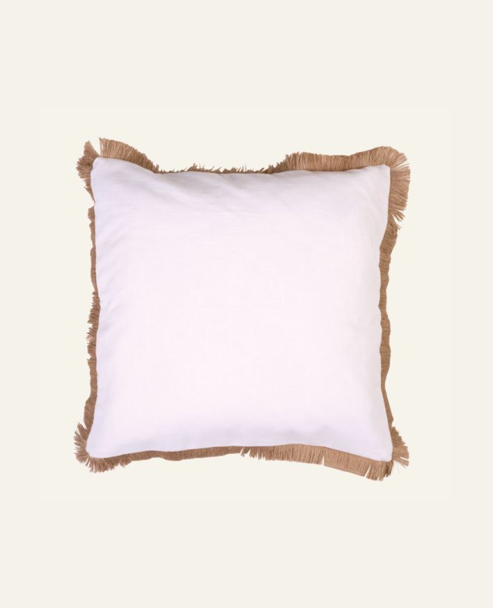 Koristetyynynpäällinen valkoinen - 50x50 cm valkoinen - 1