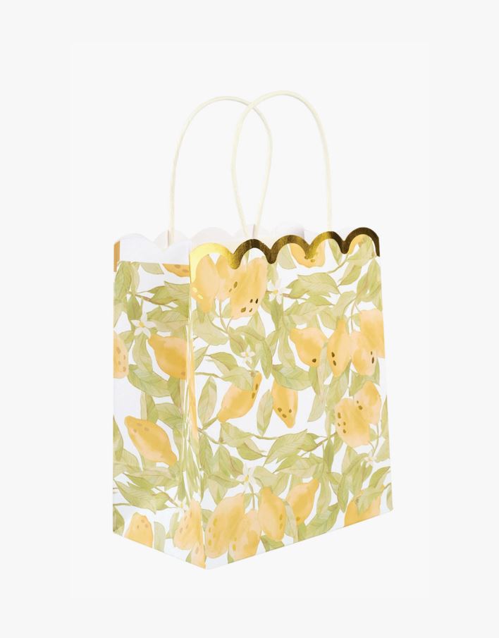 Lahjapussi 3kpl moniväri/keltainen - 17x20x10 cm moniväri/keltainen - 1