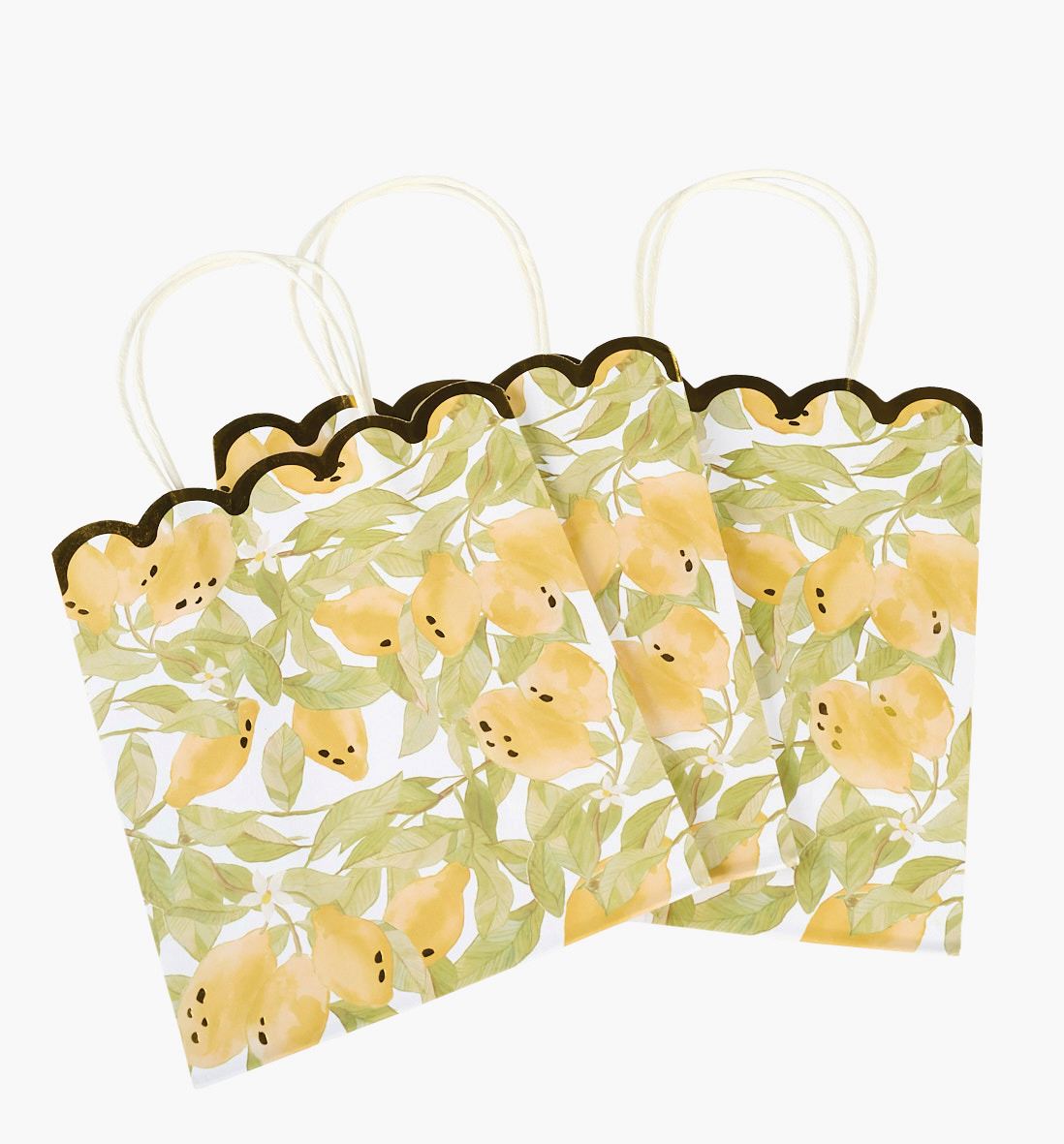 Lahjapussi 3kpl moniväri/keltainen - 2