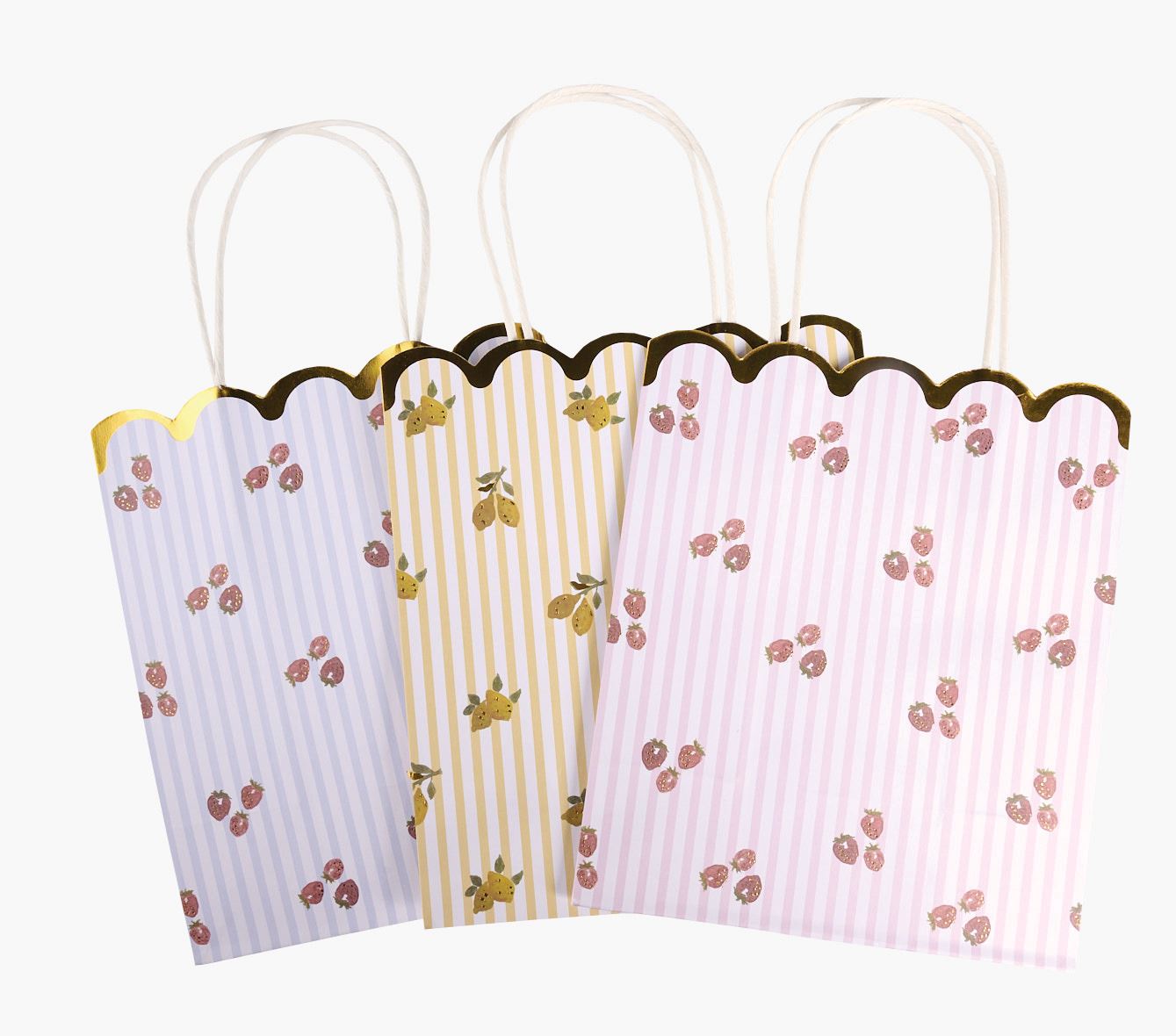 Lahjapussi 3kpl moniväri - 17x20x10 cm moniväri - 1