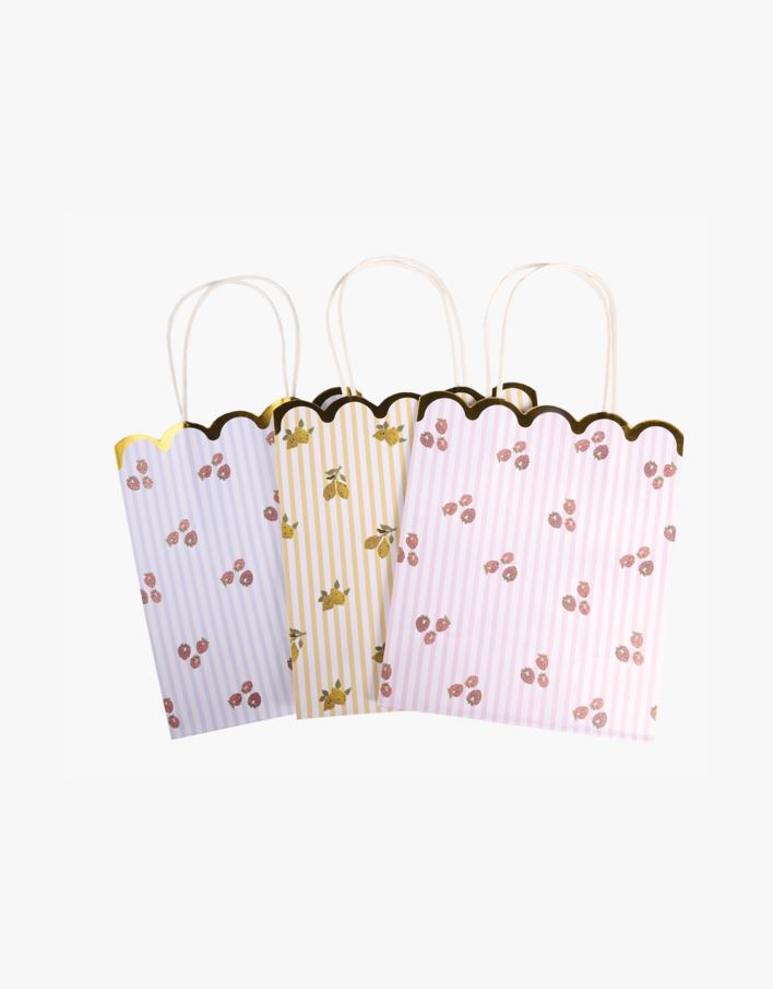 Lahjapussi 3kpl moniväri - 17x20x10 cm moniväri - 1