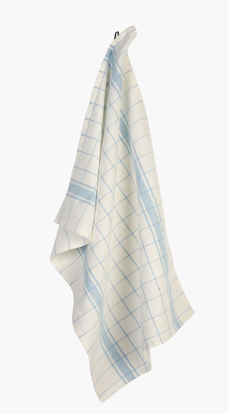 Keittiöpyyhe vaaleansininen - 47x70 cm vaaleansininen - 1