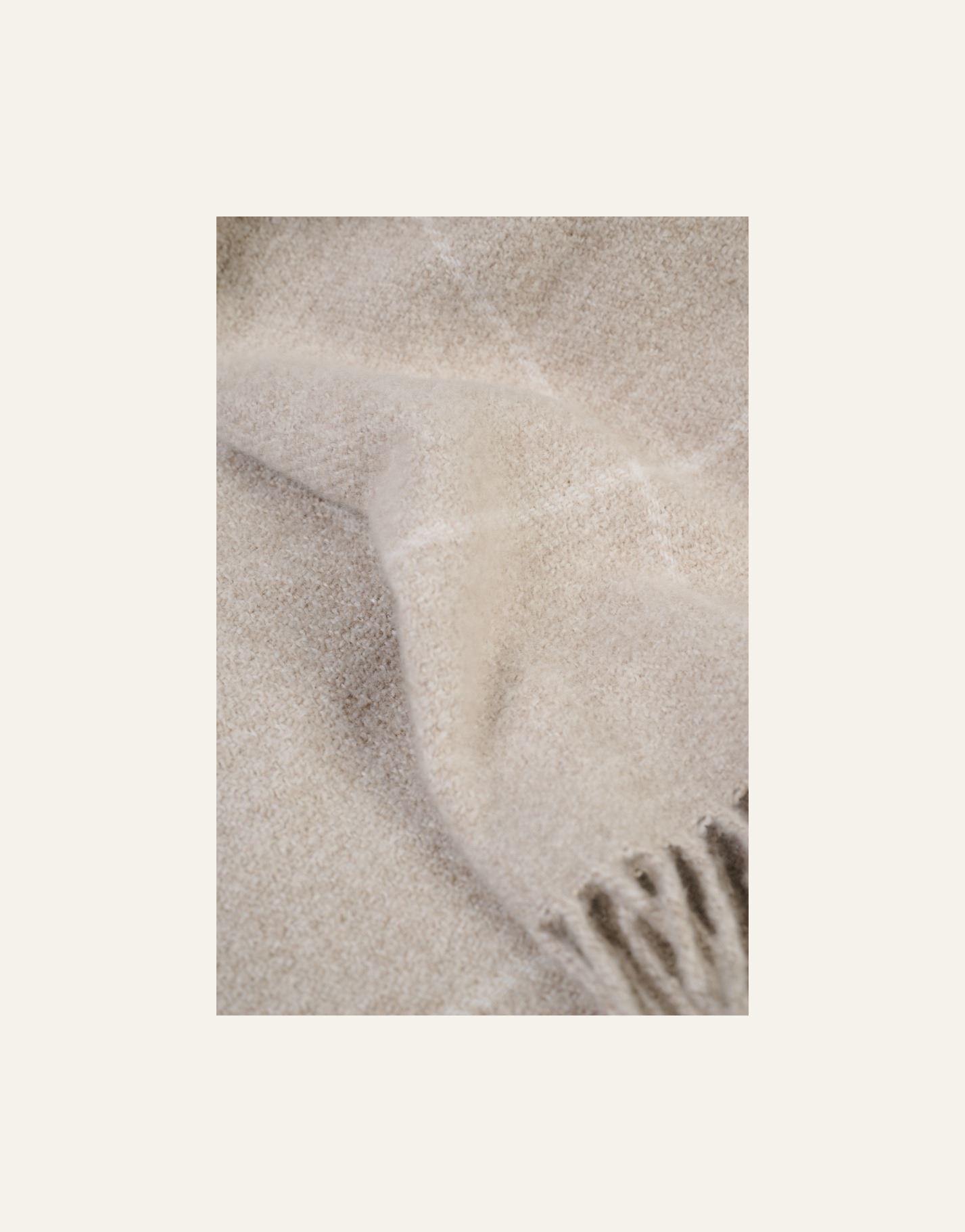 Torkkupeitto beige - 2