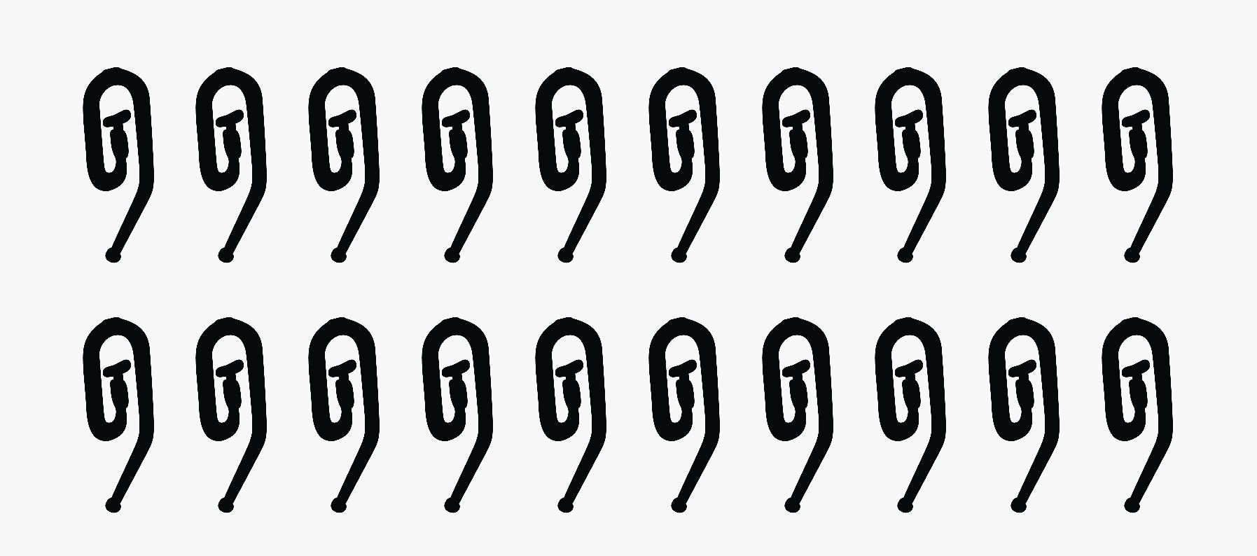 Verhokoukku musta - 2