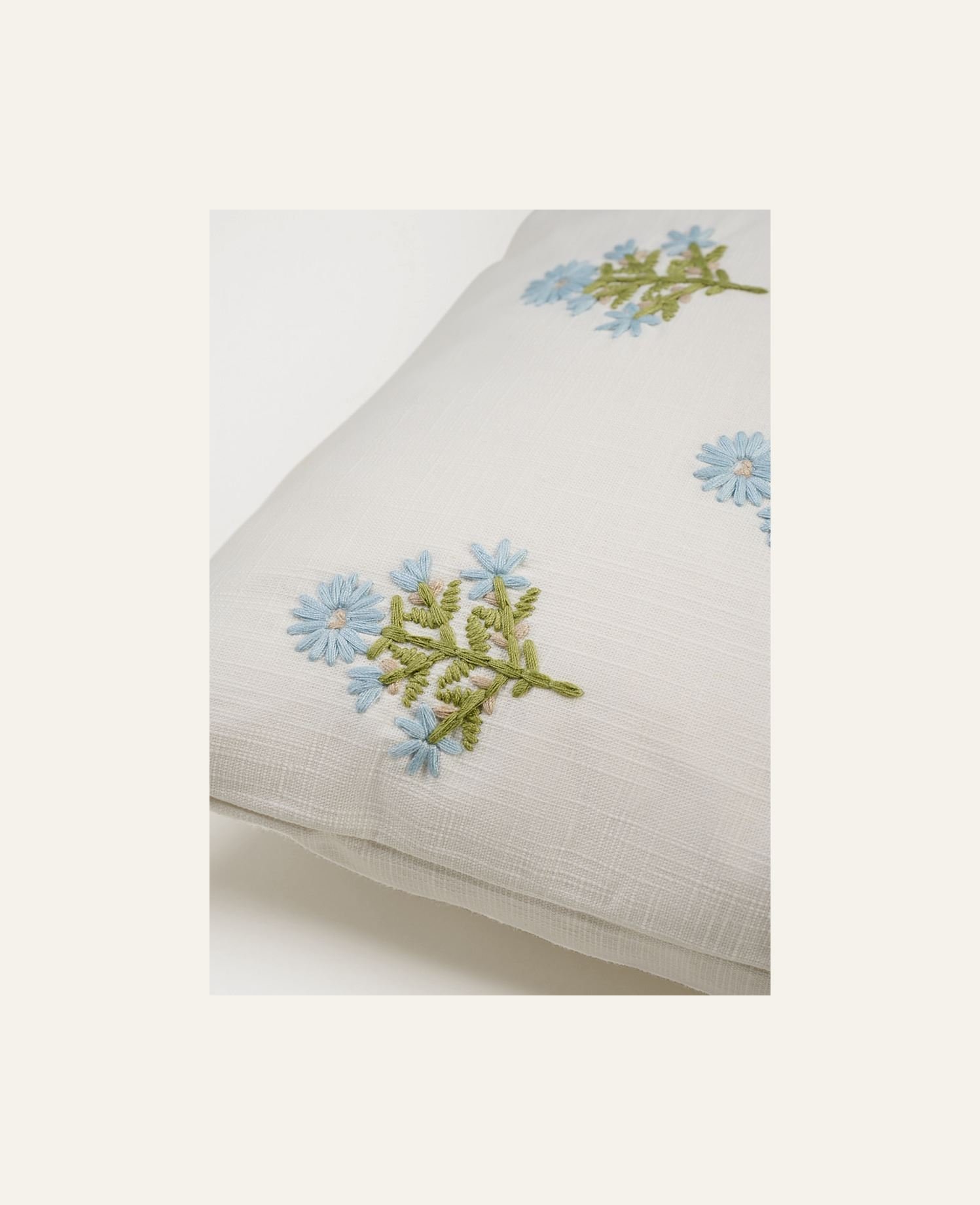 Koristetyyny moniväri/sininen - 3