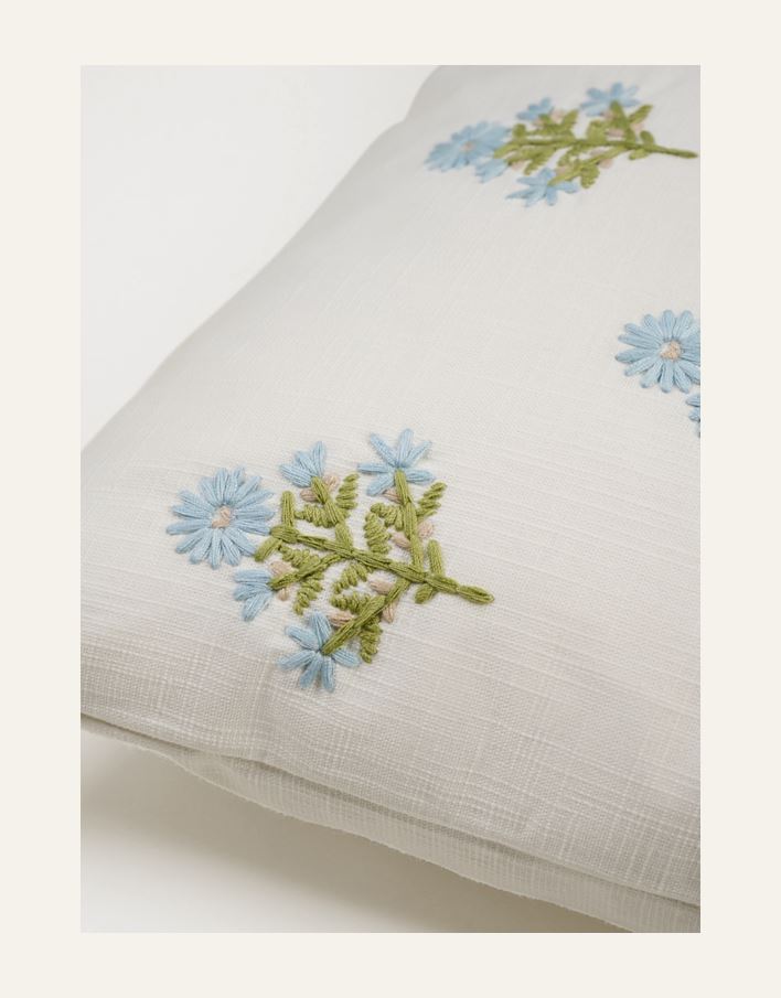 Koristetyyny moniväri/sininen - 3