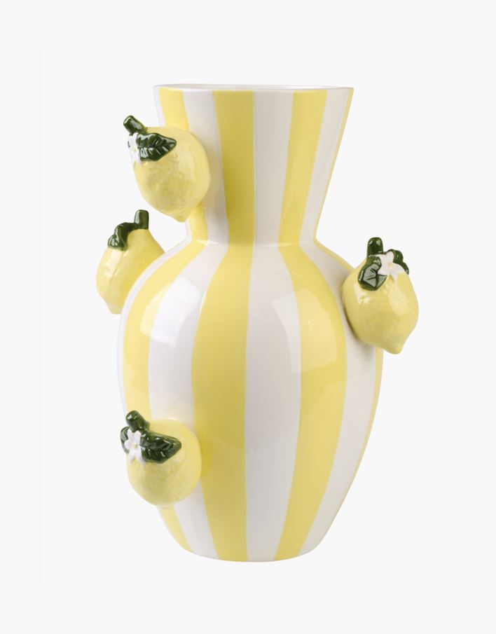 Maljakko moniväri/keltainen - 17x17x30 cm moniväri/keltainen - 1