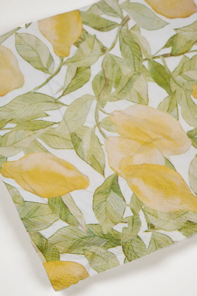 Kahviservetit moniväri/keltainen - 2