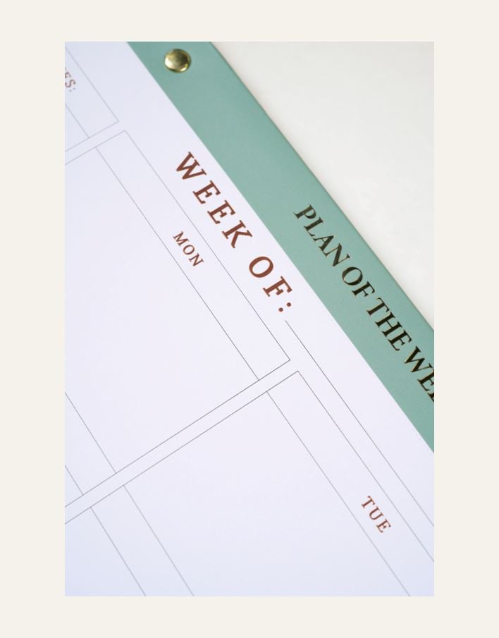 Viikkomuistio oliivinvihreä - 3