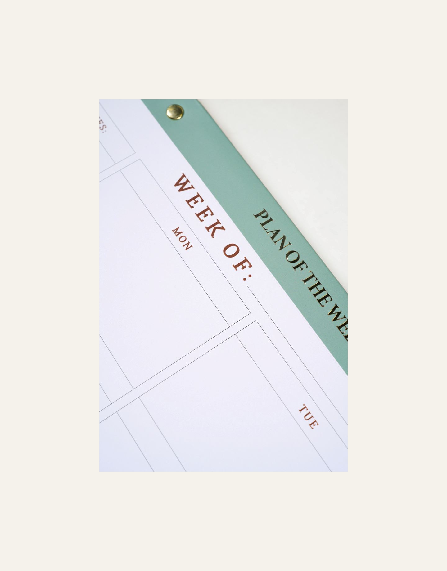 Viikkomuistio oliivinvihreä - 3