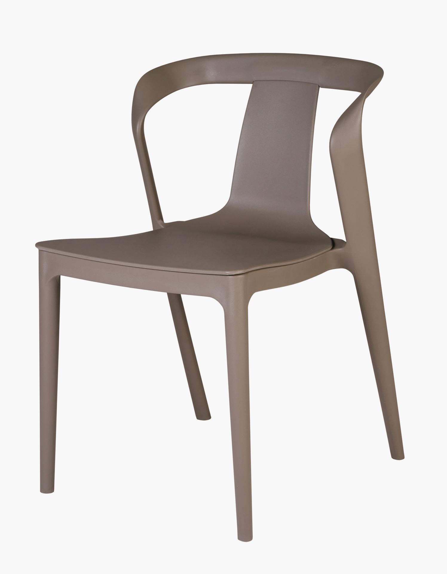 Puutarhatuoli harmaanruskea - 52,6x49x78 cm harmaanruskea  - 1