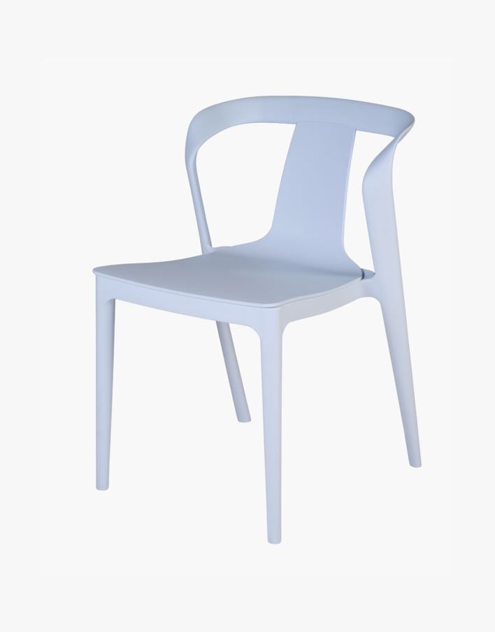 Puutarhatuoli vaaleansininen - 52,6x49x78 cm vaaleansininen - 1