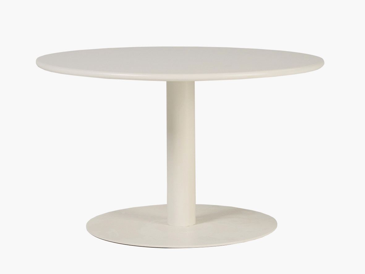 Puutarhapöytä luonnonvalkoinen - 35 cm ø60 luonnonvalkoinen - 1