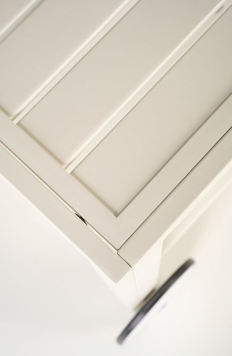 Tarjoiluvaunu luonnonvalkoinen - 3