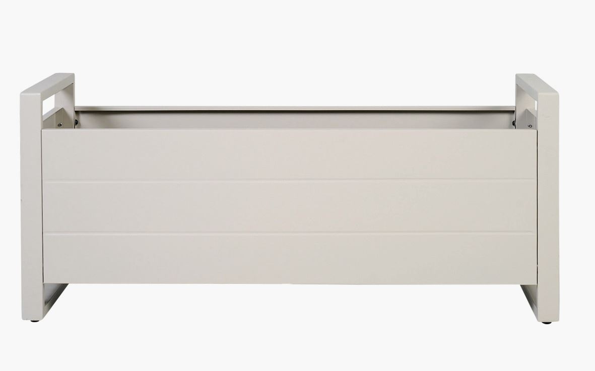 Kukkalaatikko hiekka - 100x38x44 cm hiekka - 1