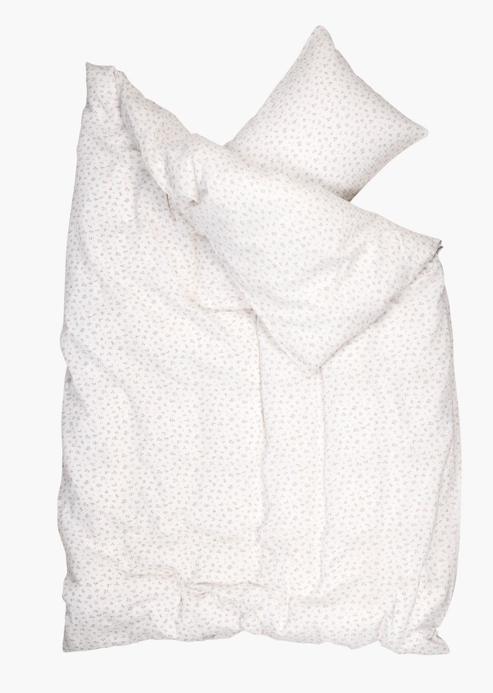 Pussilakanasetti kreppipuuvillaa roosa - 2