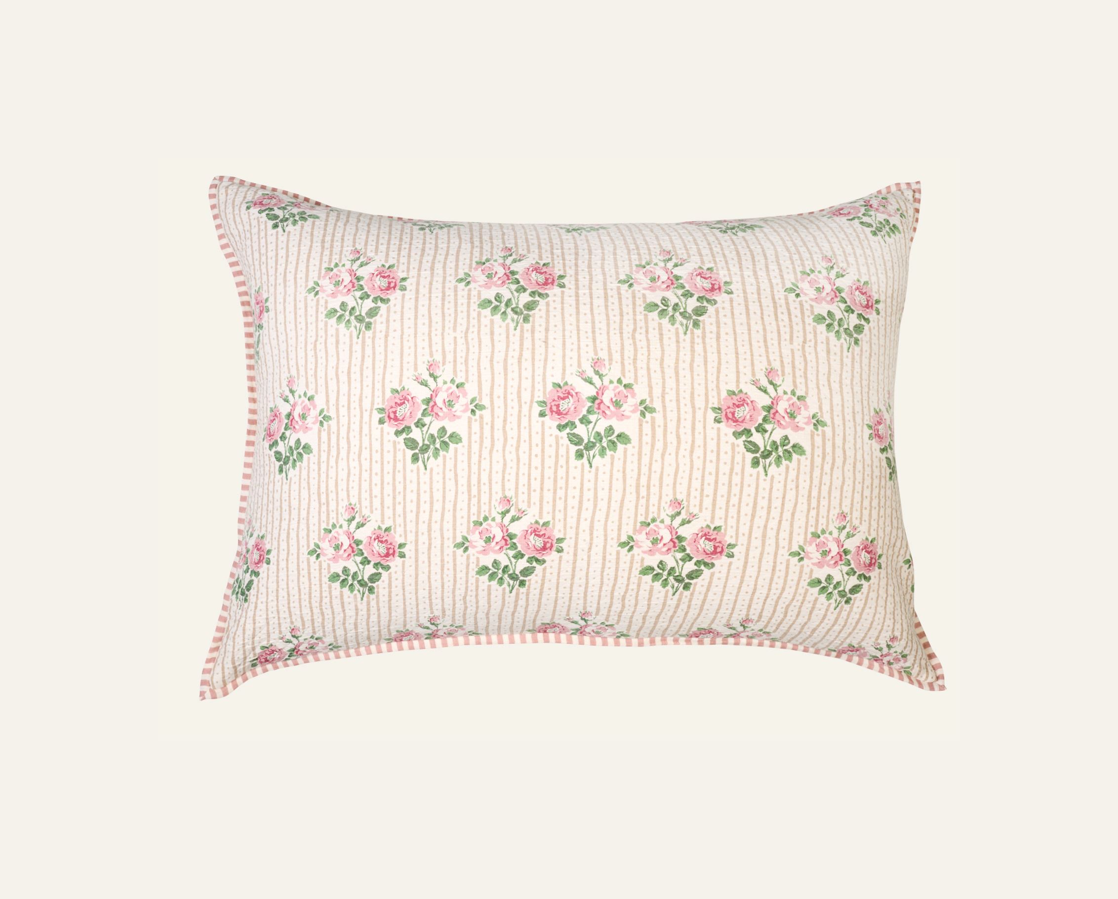 Hotellityynyliina moniväri/vihreä - 3