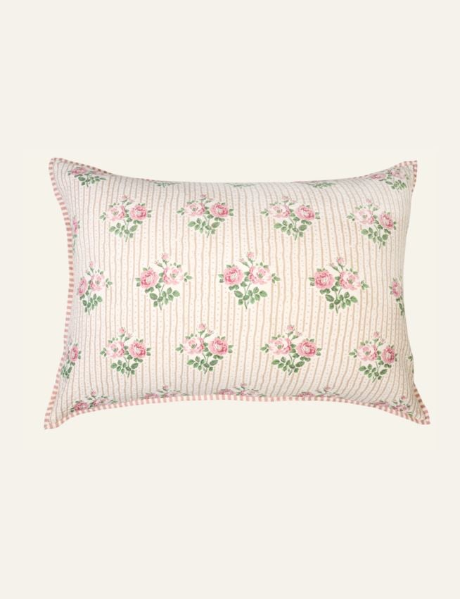 Hotellityynyliina moniväri/vihreä - 3