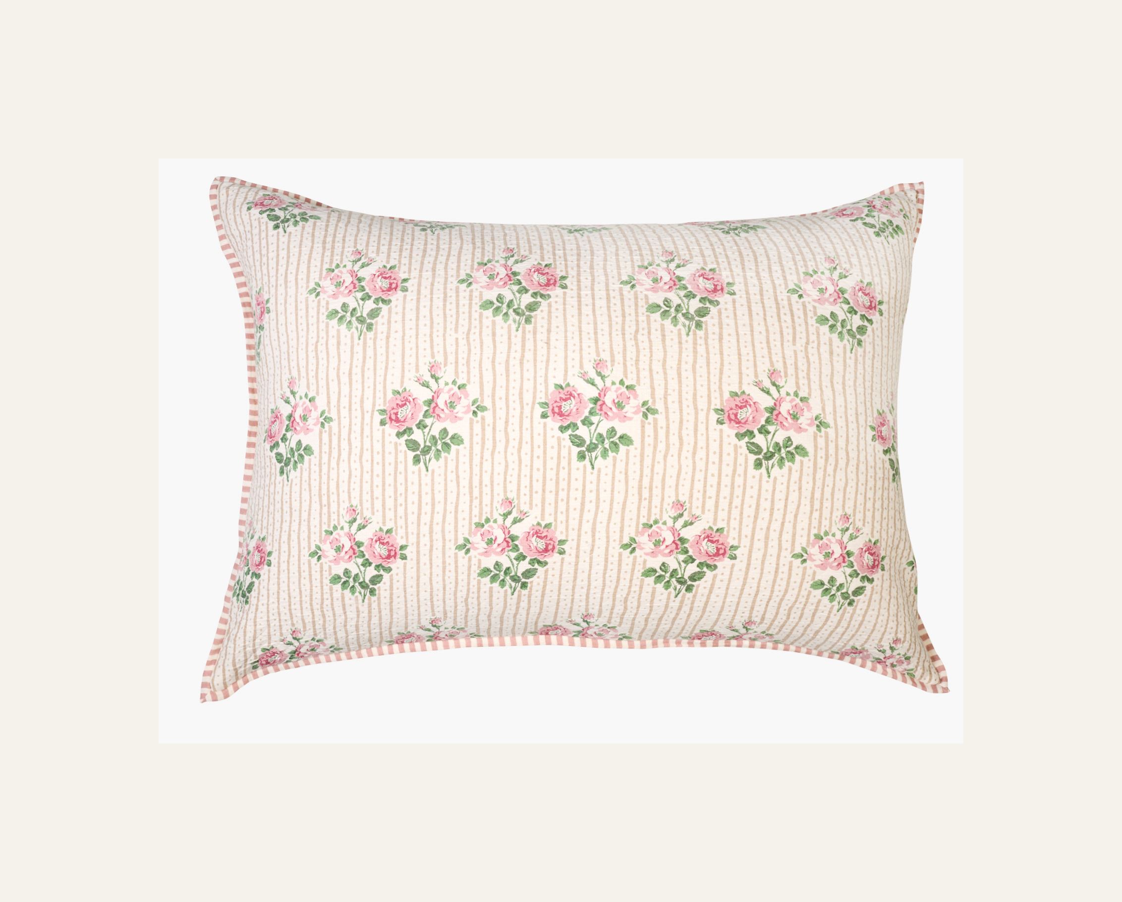 Hotellityynyliina moniväri/vihreä - 3