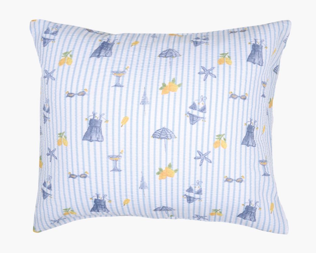 Tyynyliina kreppipuuvillaa moniväri - 70x100 cm moniväri - 1