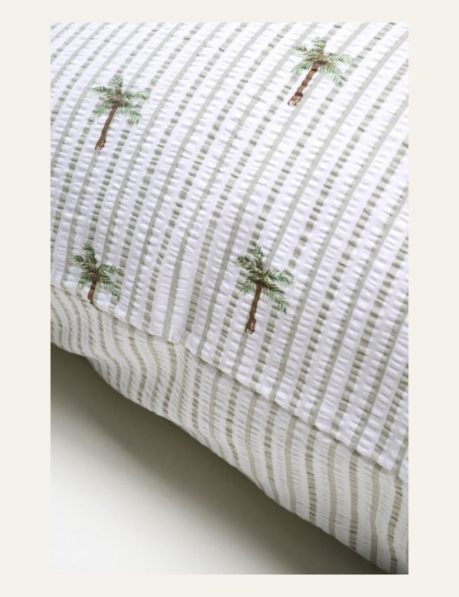 Tyynyliina kreppipuuvillaa moniväri - 2