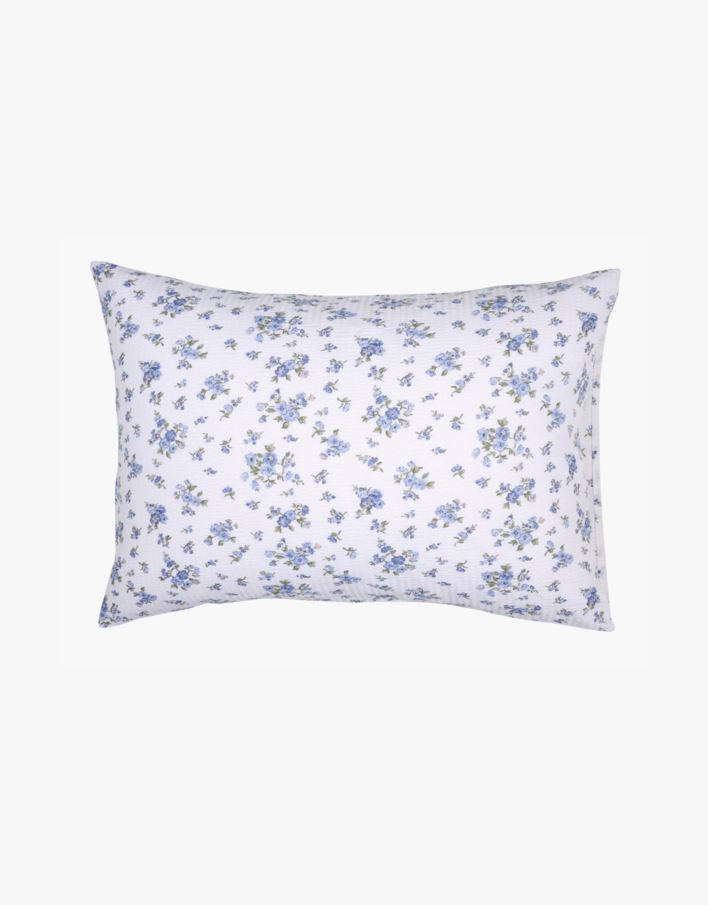 Tyynyliina kreppipuuvillaa sininen - 50x60 cm sininen - 1