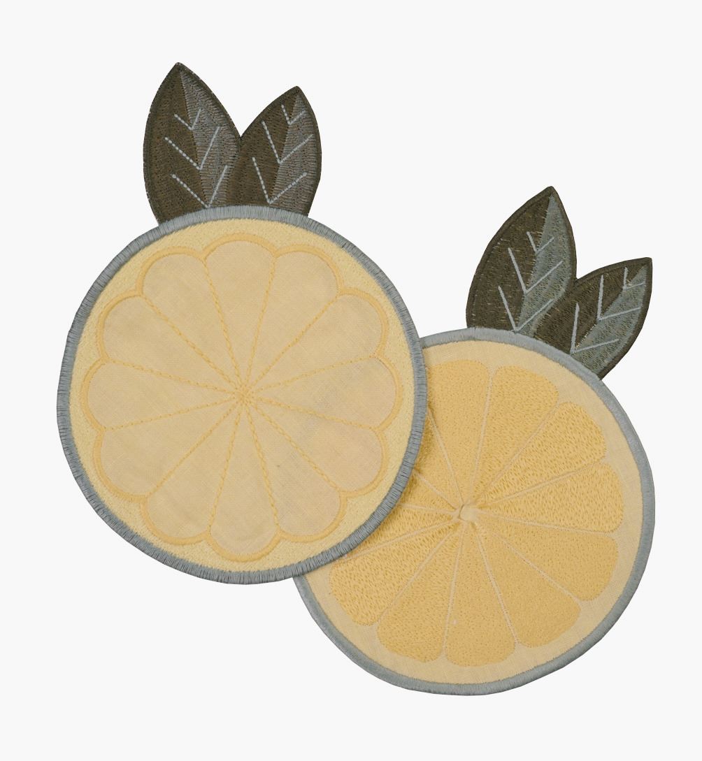 Lasinalunen keltainen - ø 15cm keltainen - 1