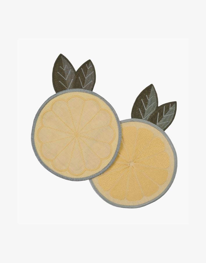 Lasinalunen keltainen - ø 15cm keltainen - 1