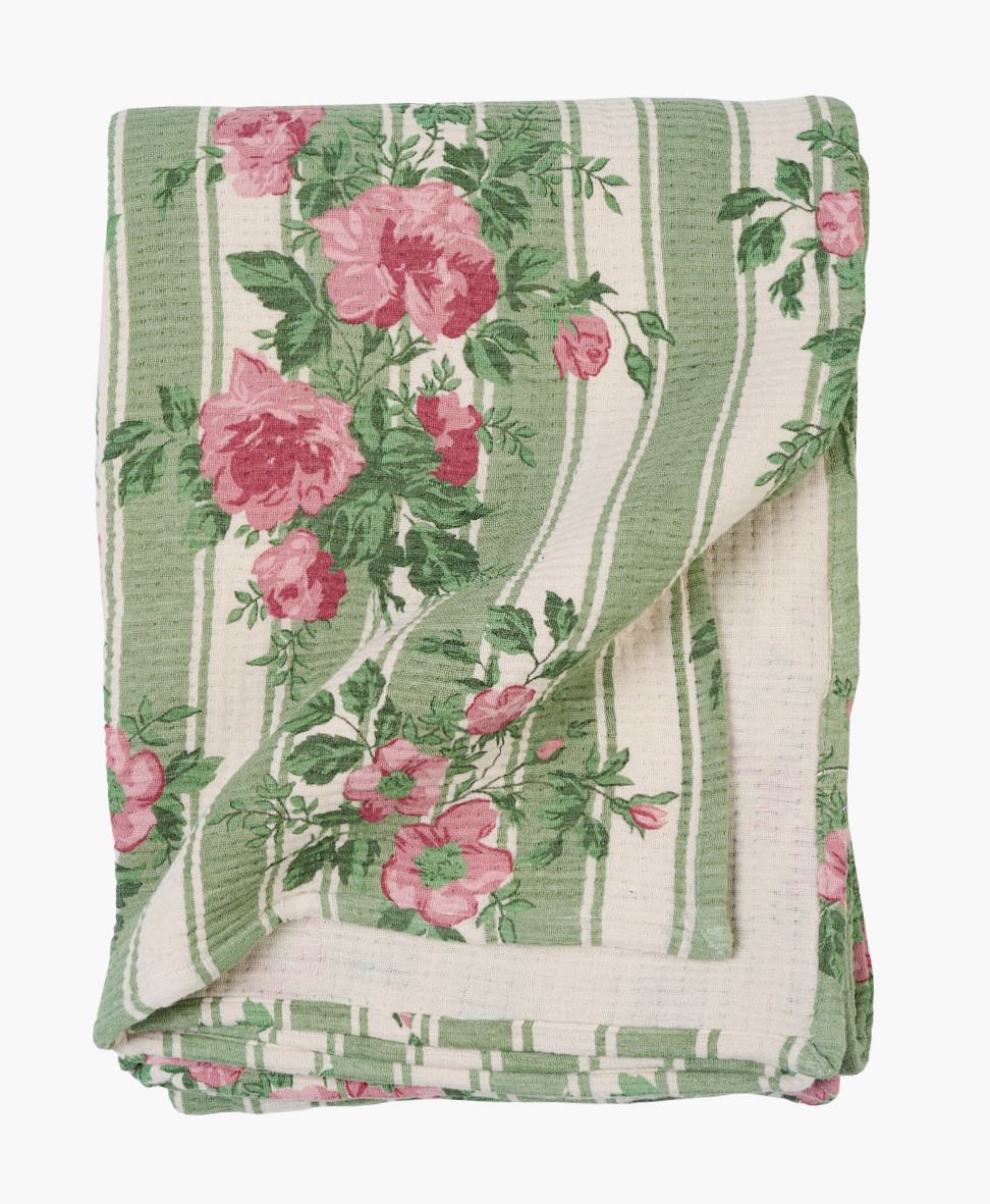 Torkkupeitto moniväri/vihreä - 130x170 cm moniväri/vihreä - 1