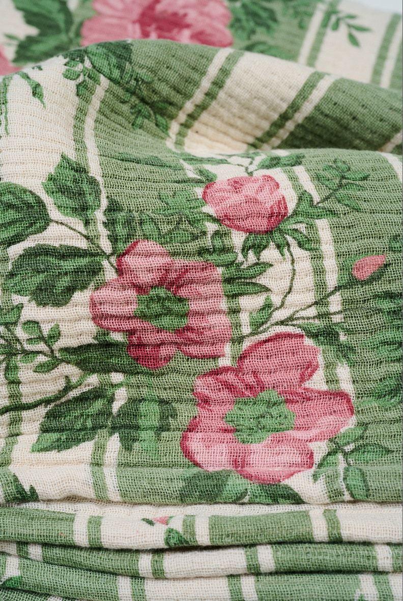 Torkkupeitto moniväri/vihreä - 2