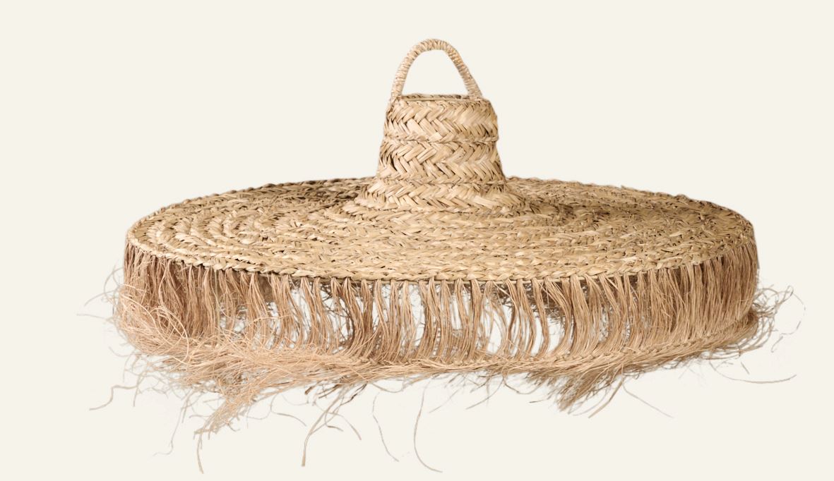 Lampunvarjostin luonnonväri - ø69x25 cm luonnonväri - 1