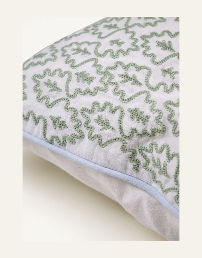 Koristetyynynpäällinen vihreä - 2