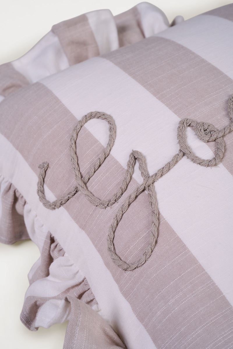 Koristetyyny beige - 3