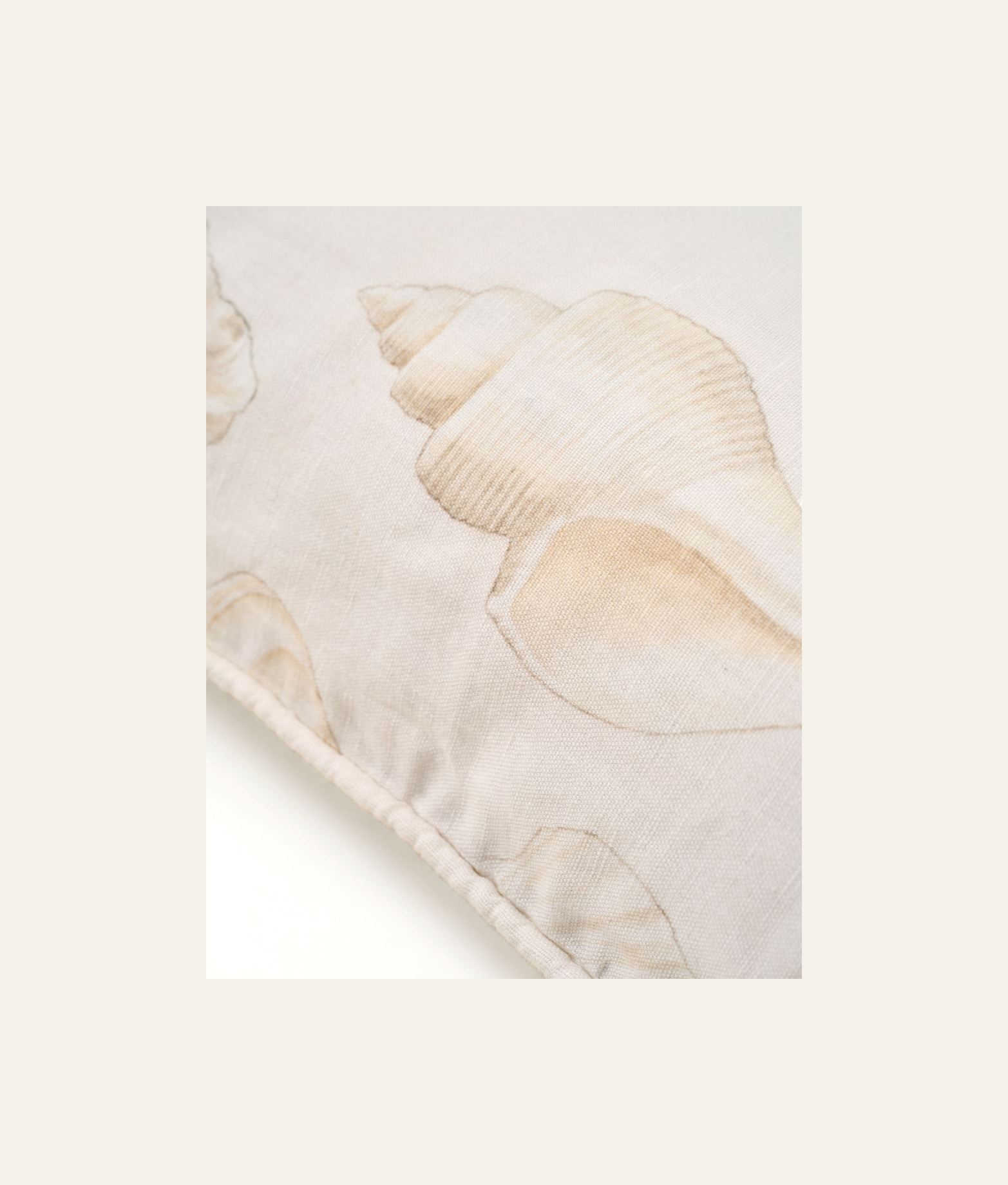 Koristetyynynpäällinen beige - 2