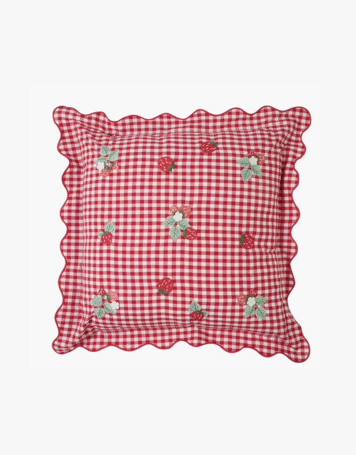 Koristetyyny punainen - 50x50 cm punainen - 1