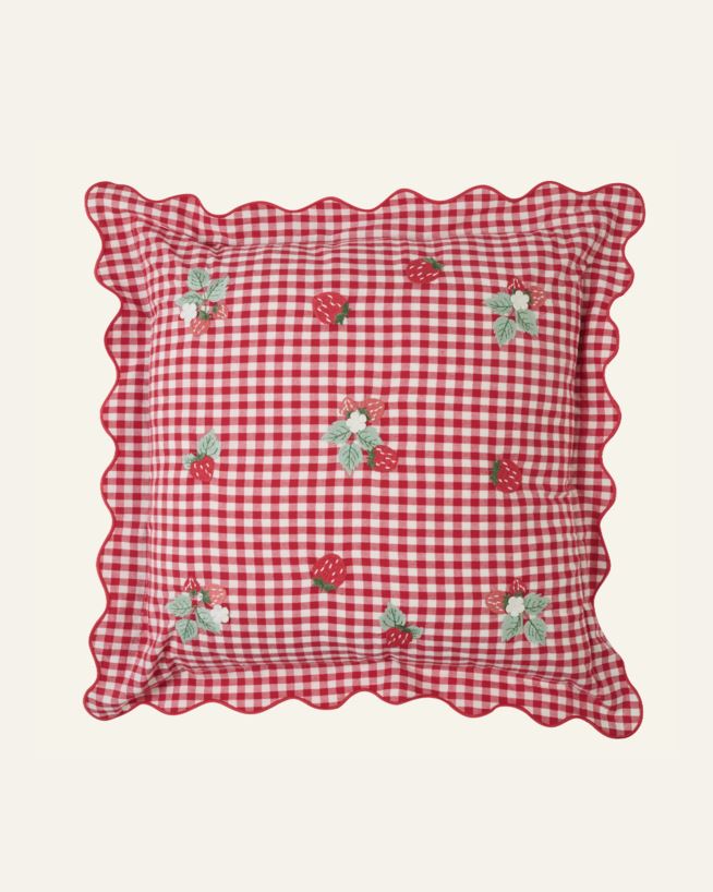 Koristetyyny punainen - 50x50 cm punainen - 1