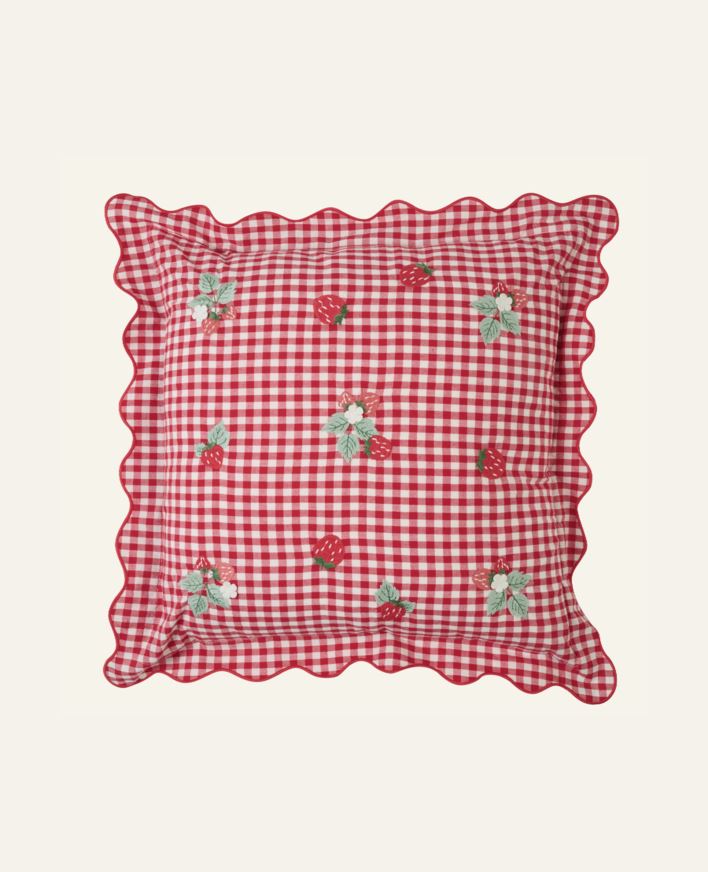 Koristetyyny punainen - 50x50 cm punainen - 1