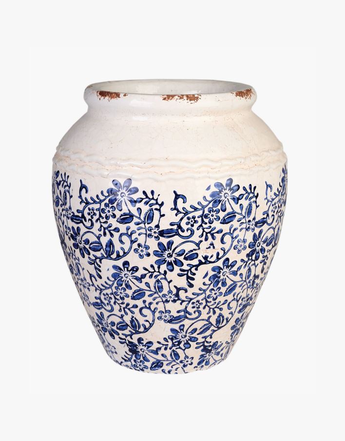 Maljakko sininen - 25x25x29,5 cm sininen - 1