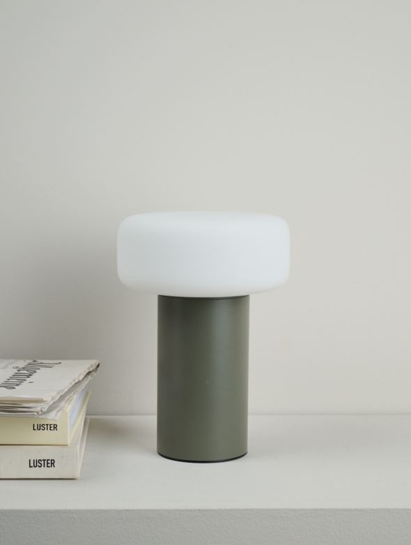 Ladattava pöytävalaisin keskivihreä - 2