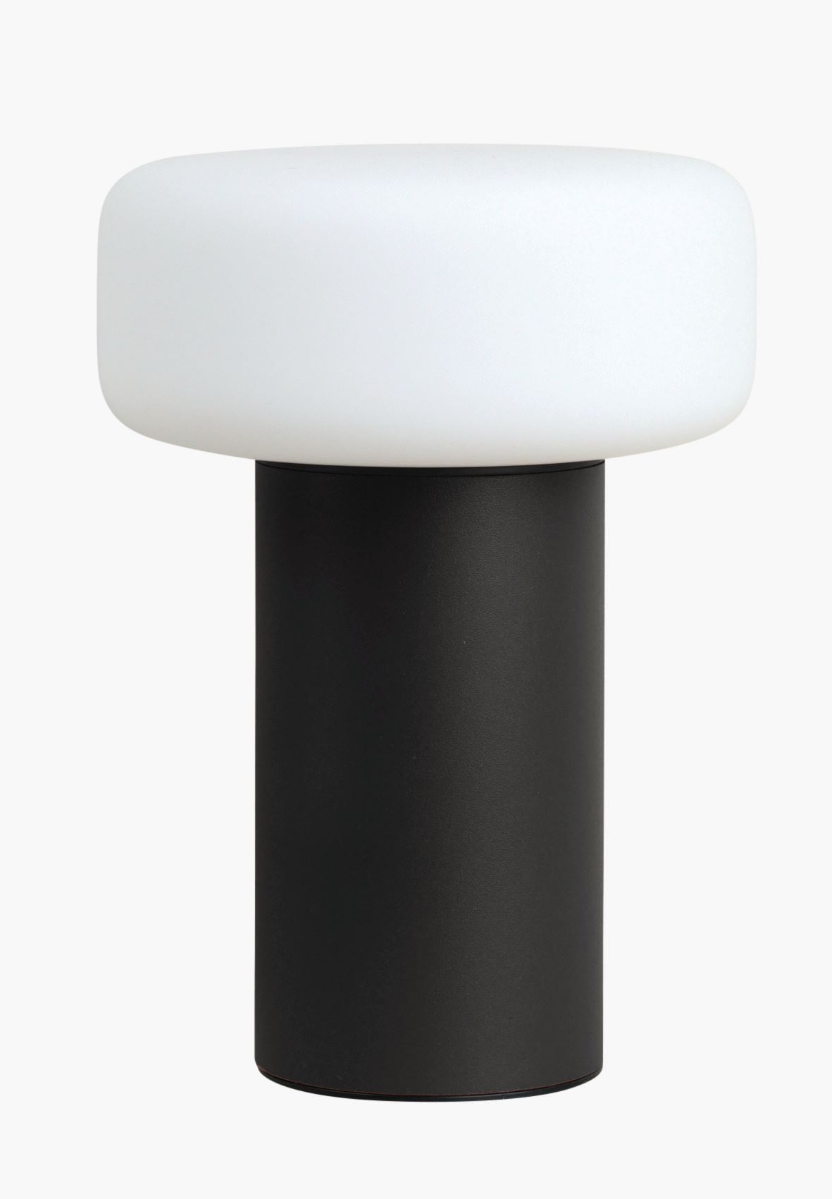 Led-valaisin musta - ø14x20,8 cm musta - 1