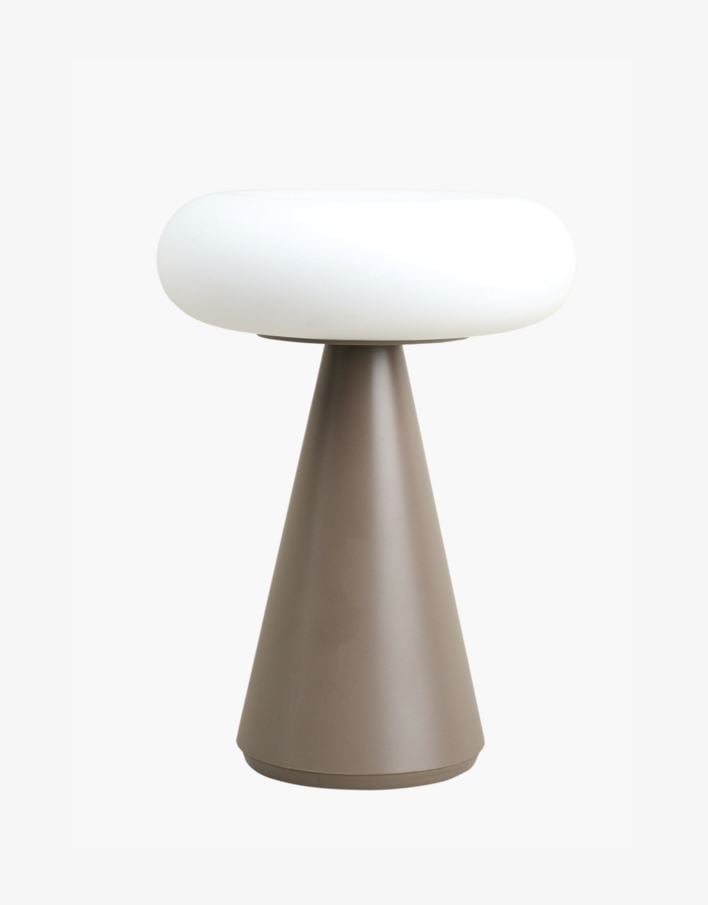 Led-valaisin vaaleanruskea - ø15,6x20,6 cm vaaleanruskea - 1