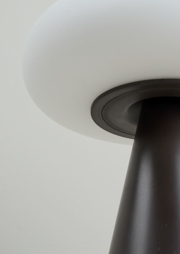 Led-pöytälamppu suklaanruskea - 3