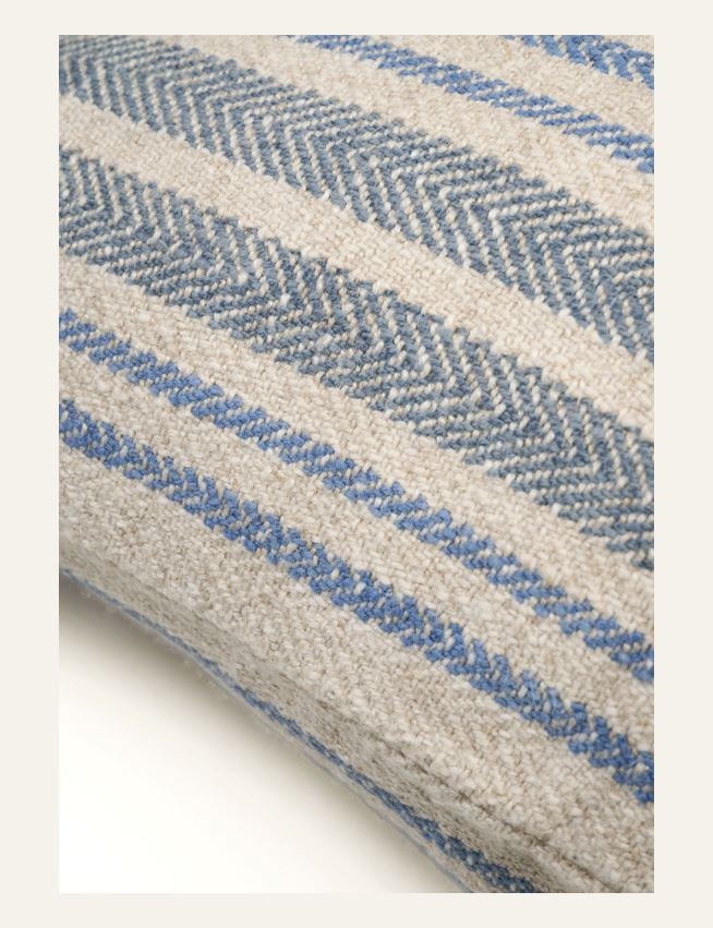 Koristetyynynpäällinen moniväri/sininen - 3