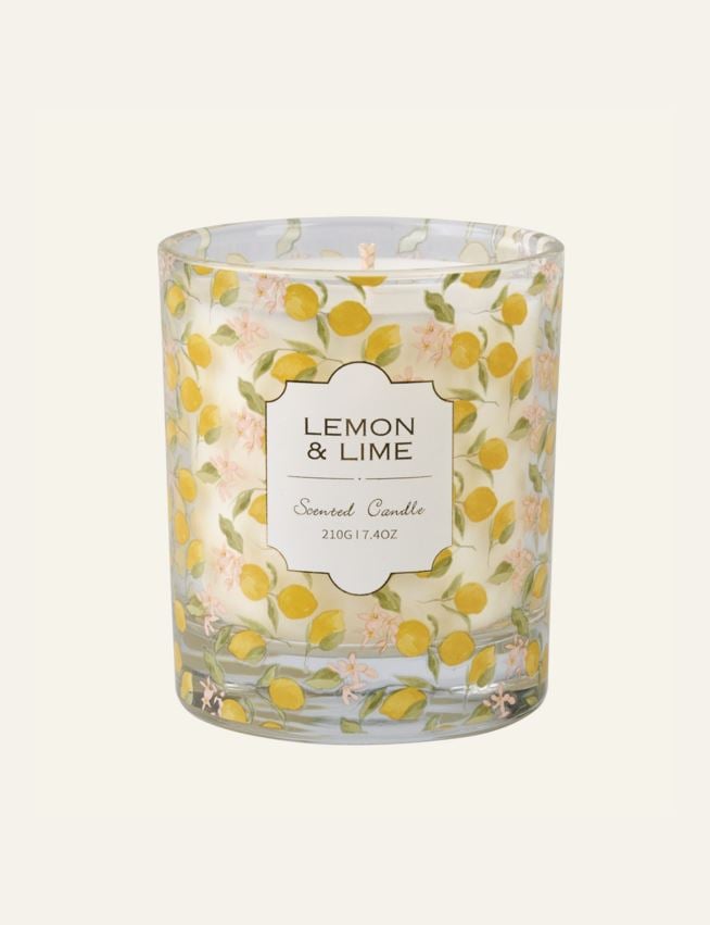 Tuoksukynttilä moniväri/keltainen - 2