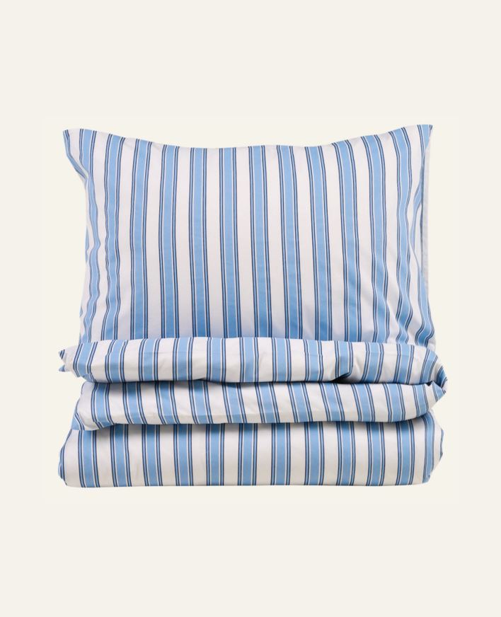 Pussilakanasetti puuvillaa sininen - 150x210 cm sininen - 1