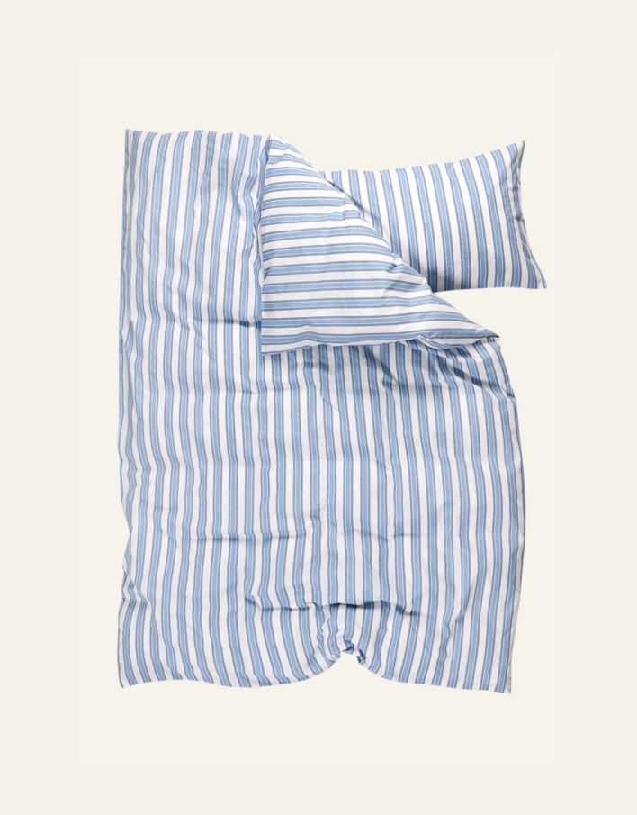 Pussilakanasetti puuvillaa sininen - 2