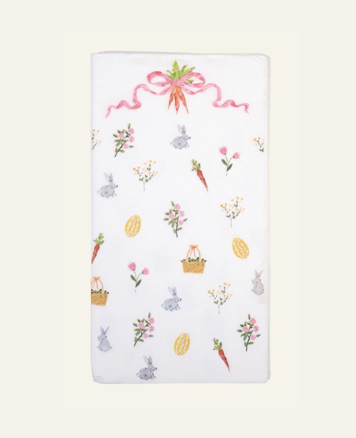 Ruokapaperiservetti moniväri/valkoinen - 33x42 cm moniväri/valkoinen - 1