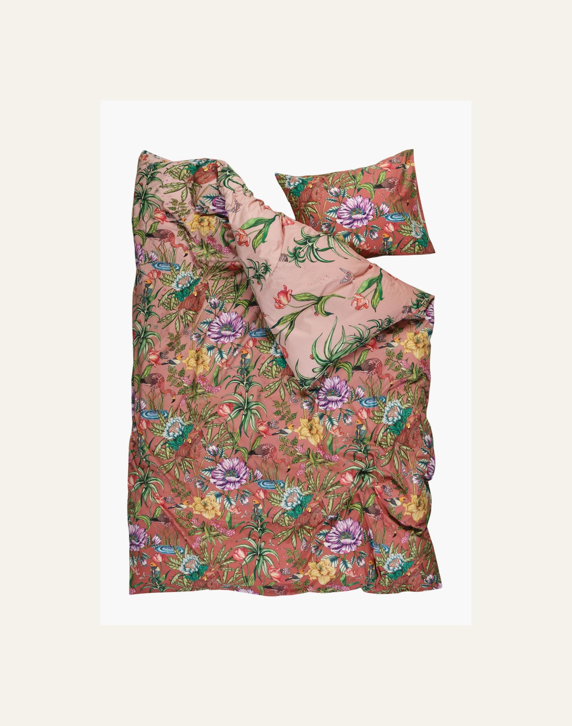 Pussilakanasetti percalea roosa - 3