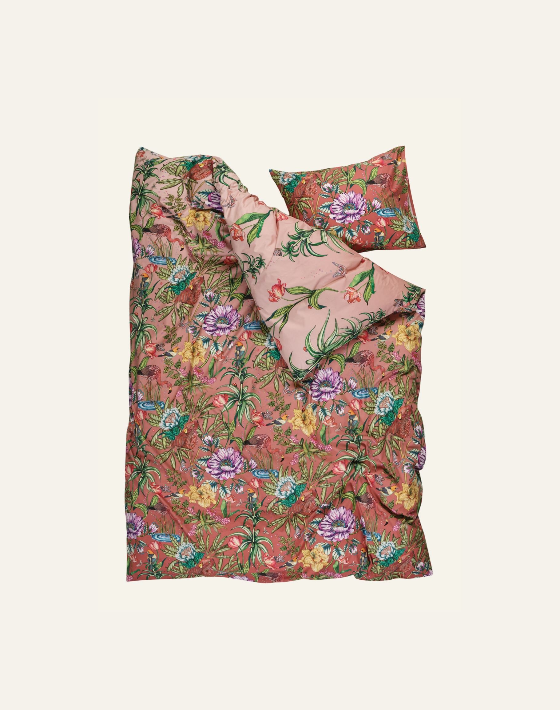 Pussilakanasetti percalea roosa - 3