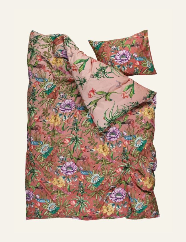 Pussilakanasetti percalea roosa - 3